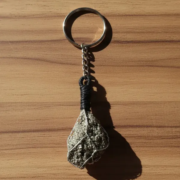 Raw_Pyrite_Keychain_Wealth_Protection_Positive_Energy_Default_Title_(_Pack_of_2_)