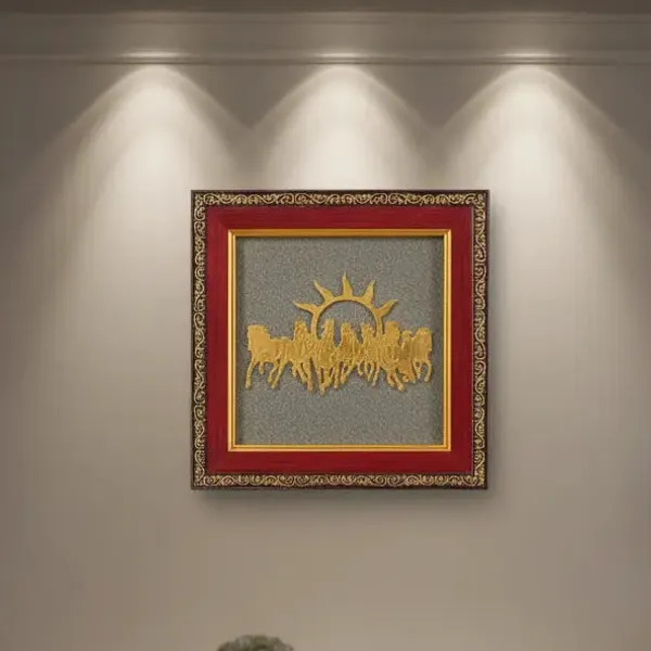 Seven_Horse_Pyrite_Energy_Frame_Prosperity_Success_Powerful_Vastu_Decor_Default_Title