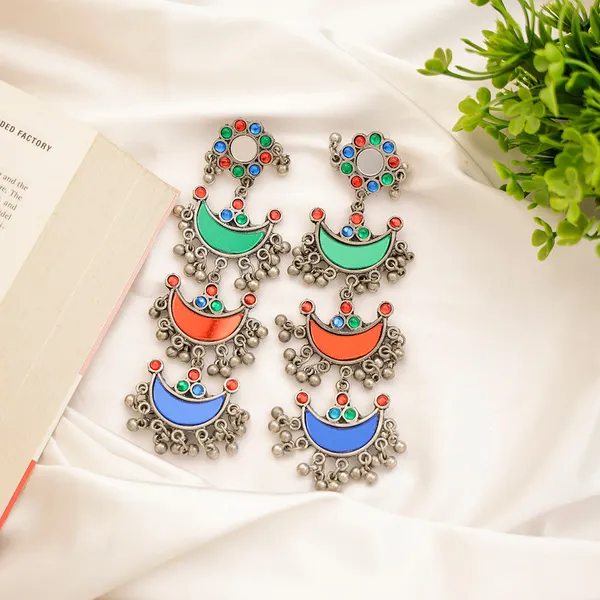 Fiza_Statement_Earrings_Multicolor