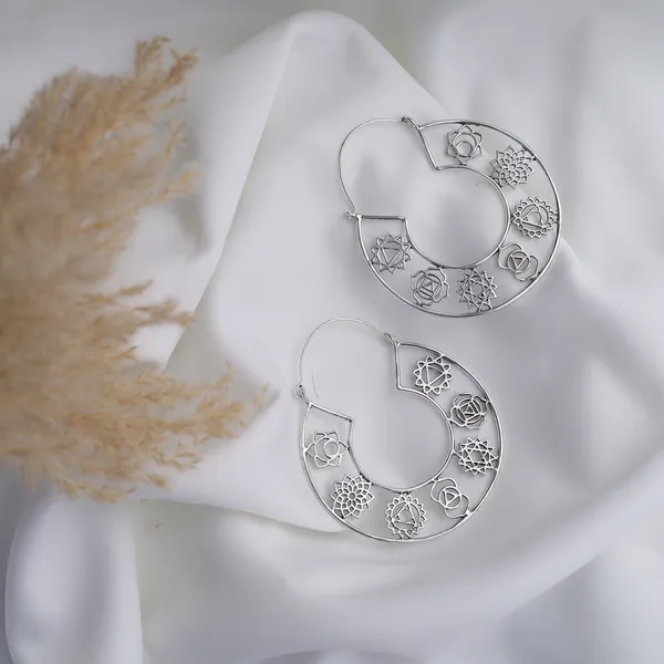 The_7_Chakra_Hoops_Silver