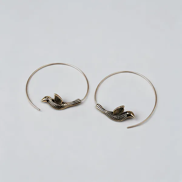Brass_Bird_Hoop_Earrings_Gold