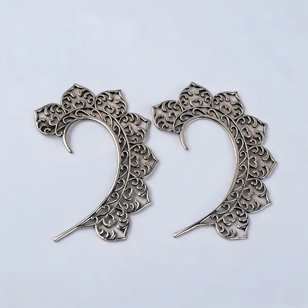 Mystic_Lotus_Ear_Cuffs_Silver