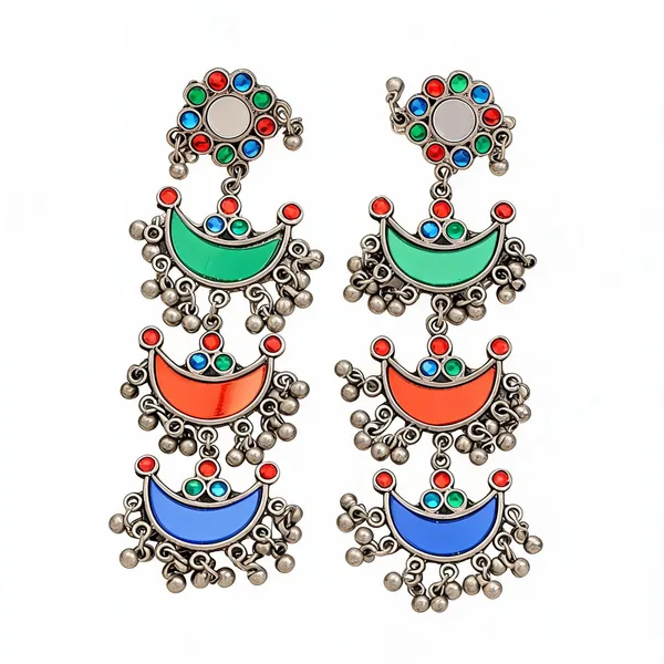 Fiza_Statement_Earrings_Multicolor