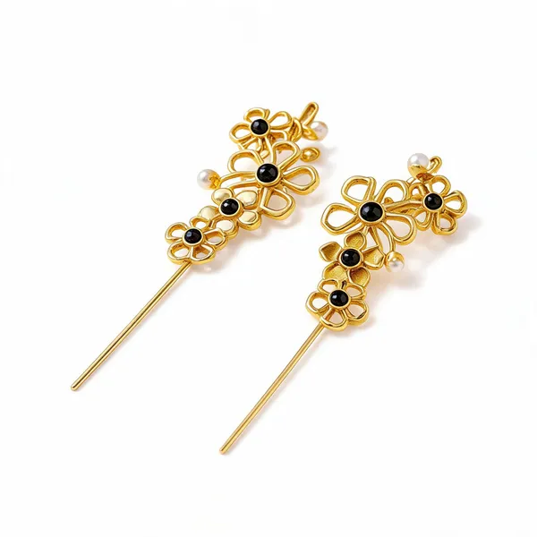 Boheme_Blossom_Ear_Cuffs_Black