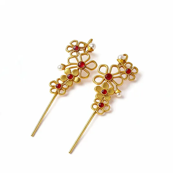 Boheme_Blossom_Ear_Cuffs_Red