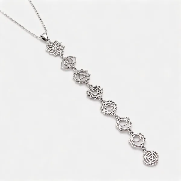 Seven_Energy_Cascade_Necklace_Silver