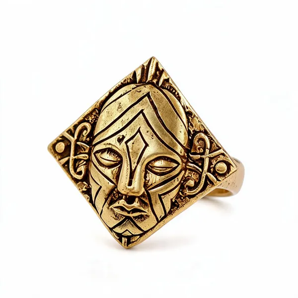 Vintage_Relic_Antique_Brass_Ring_Gold