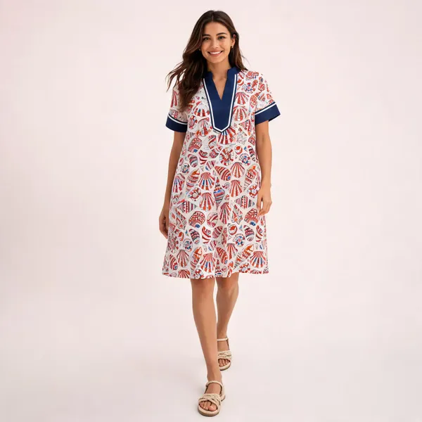 Multicolour_Printed_A-Line_Dress_for_Women
