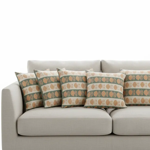 Sage_Bloom_Stripe_Cushion_Covers