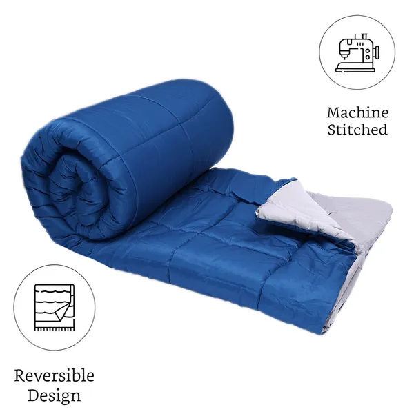 Cozy_Light_Blue_Comforter_Ultra_Soft_Microfiber_Quilt_Queen_Size_Diamond