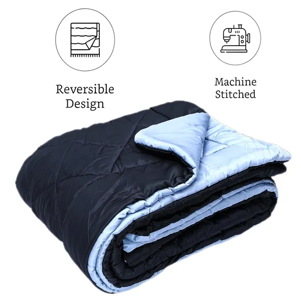 Cozy_Dark_Blue_Comforter_Ultra_Soft_Microfiber_Quilt_Queen_Size_Diamond