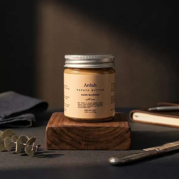 Ardah_Papaya_Face_Butter_Brightening_Deep_Nourishing_Glow_Moisturizer