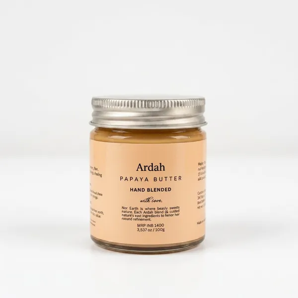 Ardah_Papaya_Face_Butter_Brightening_Deep_Nourishing_Glow_Moisturizer