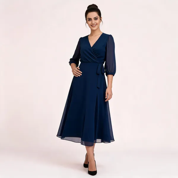 Navy_Blue_Chiffon_Fit_And_Flare_Midi_Dress_for_Women