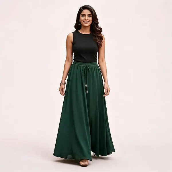 Black_And_Green_Sleeveless_Palazzo_Co-Ord_Set_for_Women