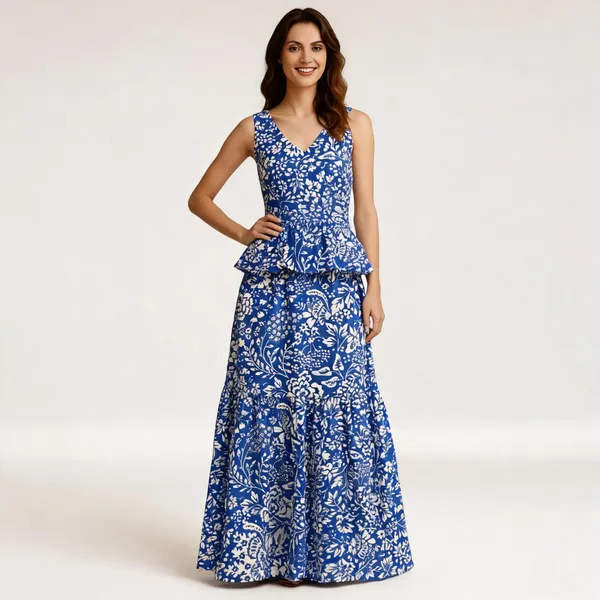 Blue_Floral_Print_Sleeveless_Maxi_Dress_for_Women