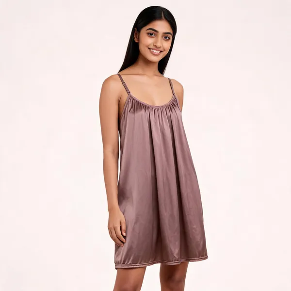 Brown_Satin_Slip_Nightdress_Set_for_Women
