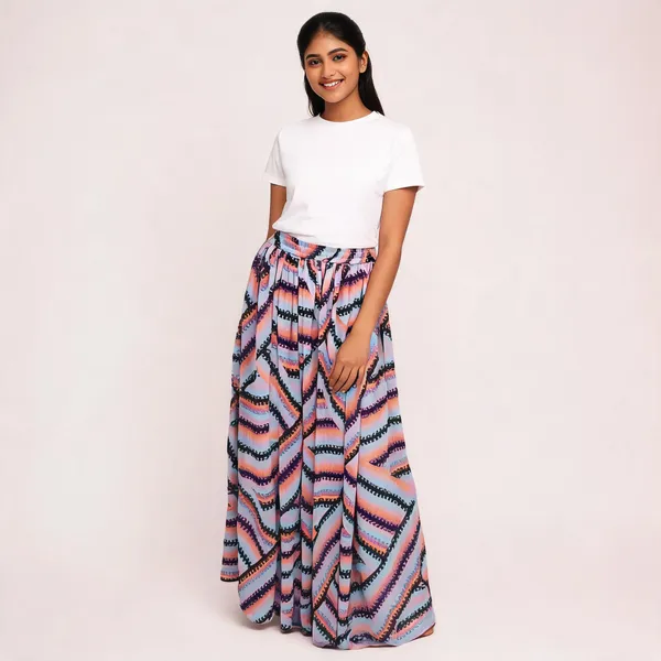 Multicolor_Printed_Maxi_Skirt_for_Women