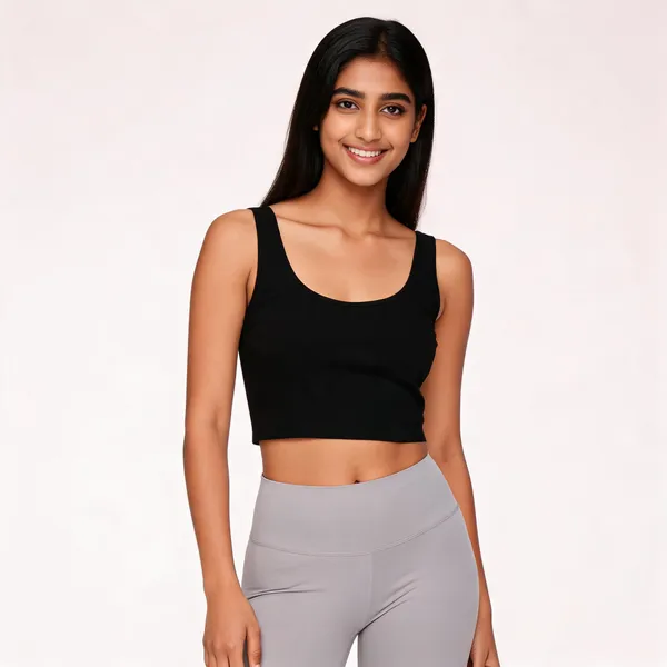 Black_&_White_Sleeveless_Crop_Top_for_Women