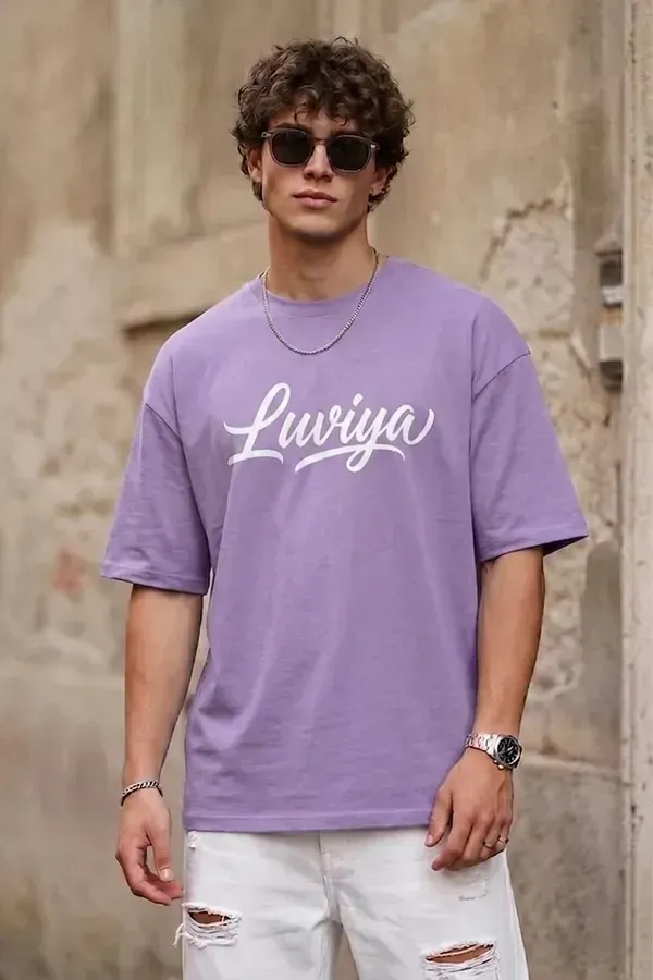 Lavender_Cotton_Oversized_T-Shirt_For_Men