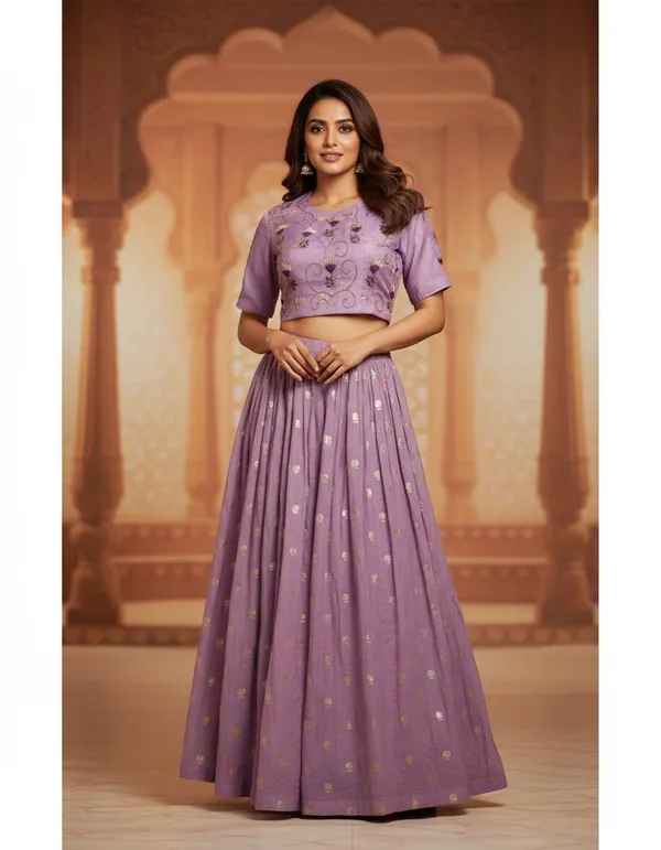Lavender_Embroidered_Lehenga_Set_for_Women