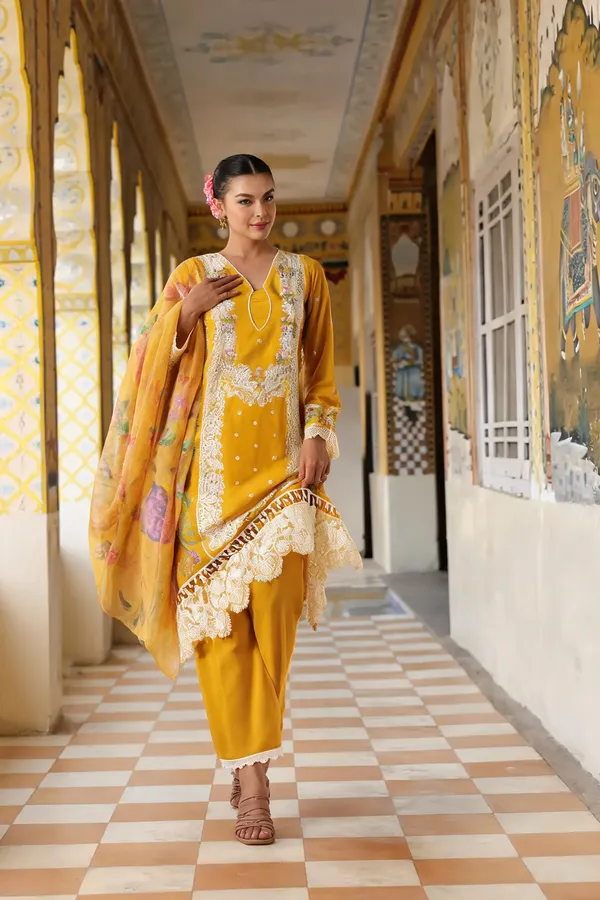 Yellow_Crepe_Embroidered_Straight_Suit_Set_For_Women