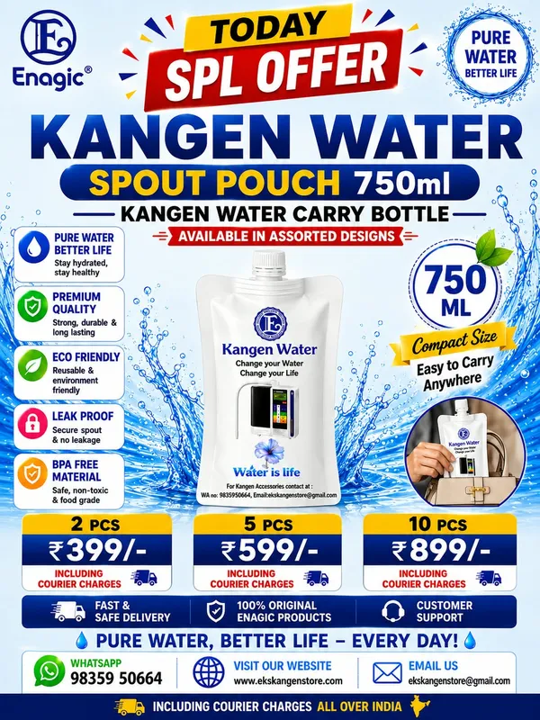 Enagic_Kangen_Water_Spout_Pouch_750_Ml
