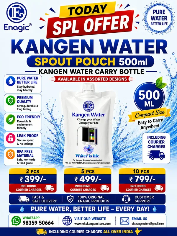 500_Ml_Kangen_Water_Spout_Pouch_Carry_Bottle