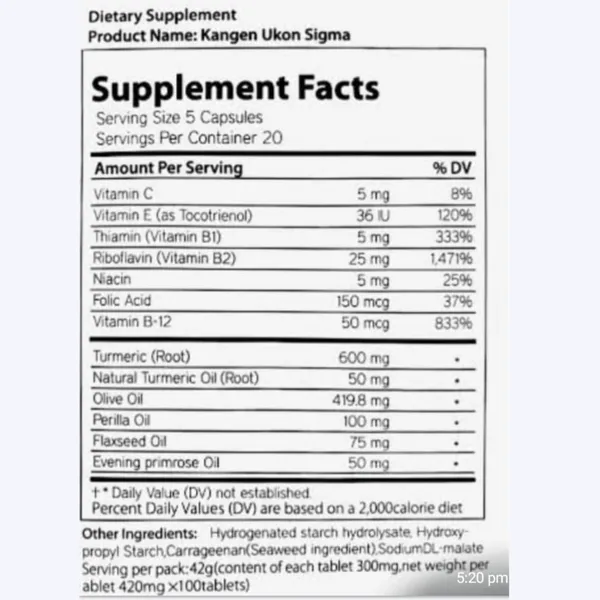 Enagic_Ukone_Suppliments_10_Capsuls