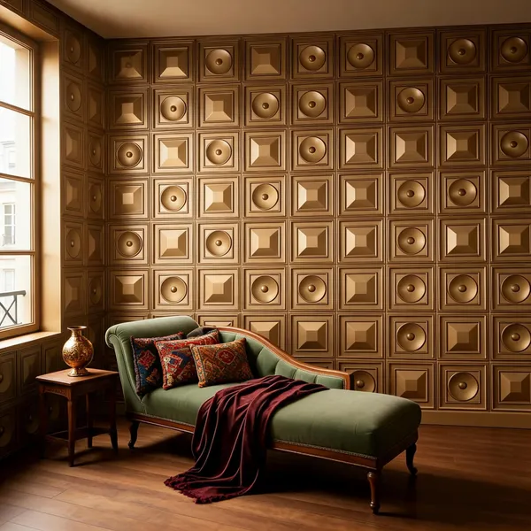 Dome_3D_Panel_Color_-_Bronze_50Cm_X_50Cm_(W_X_H)