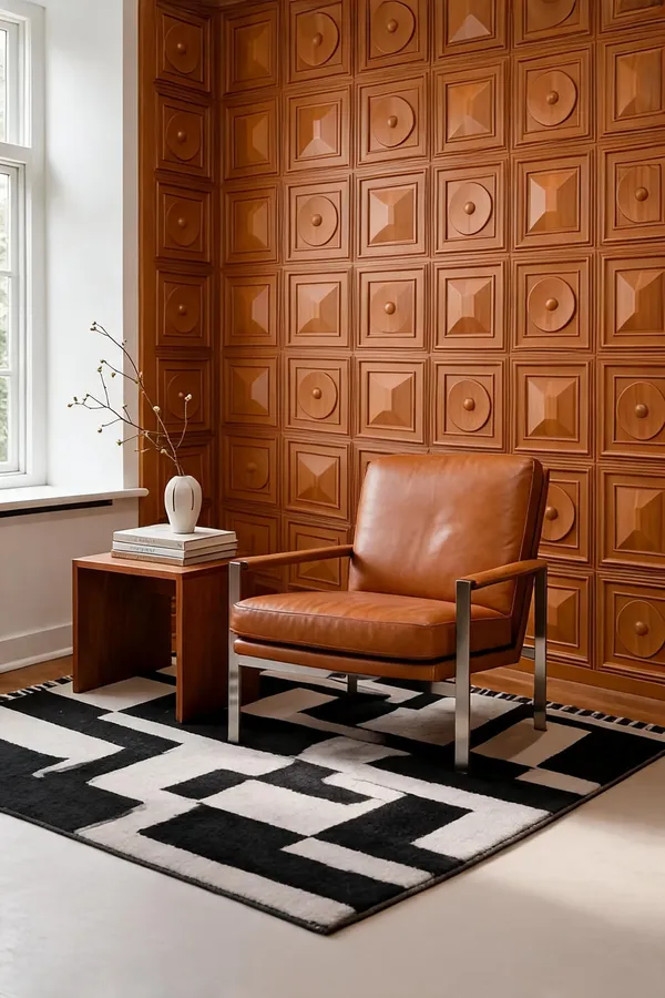 Dome_3D_Panel_Color_-_Brown_50Cm_X_50Cm_(W_X_H)