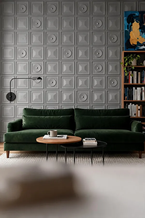 Dome_3D_Panel_Color_-_Grey_50Cm_X_50Cm_(W_X_H)