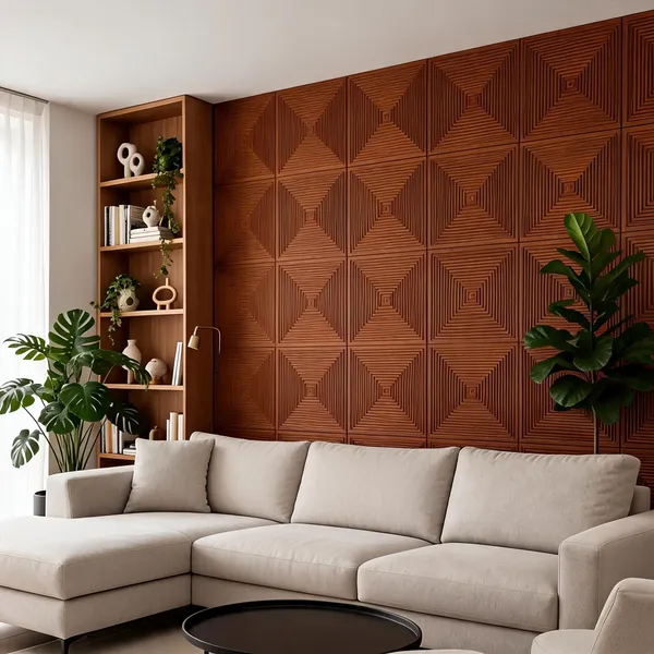 Enigma_3D_Panel_Color_-_Brown_50Cm_X_50Cm_(W_X_H)