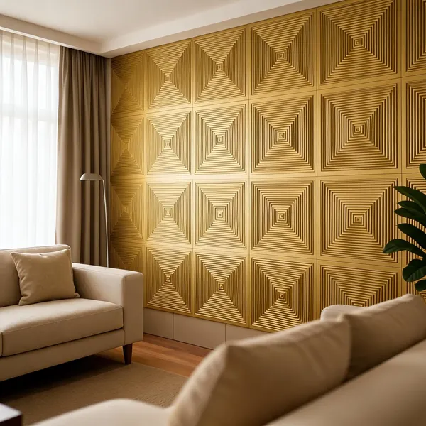 Enigma_3D_Panel_Color_-_Gold_50Cm_X_50Cm_(W_X_H)