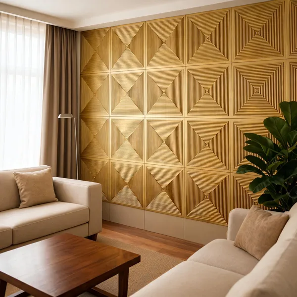 Enigma_3D_Panel_Color_-_Gold_50Cm_X_50Cm_(W_X_H)