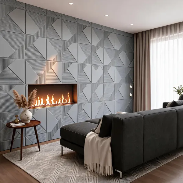 Fin_3D_Panel_Color_-_Grey_50Cm_X_50Cm_(W_X_H)