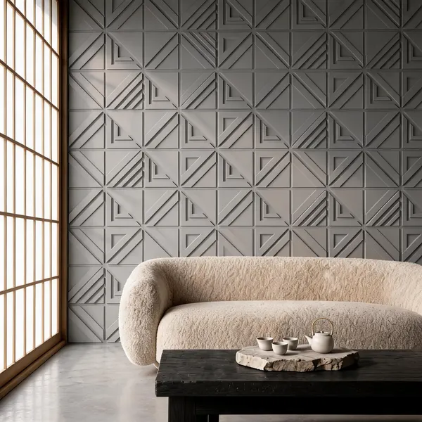Matrix_3D_Panel_Color_-_Grey_50Cm_X_50Cm_(W_X_H)