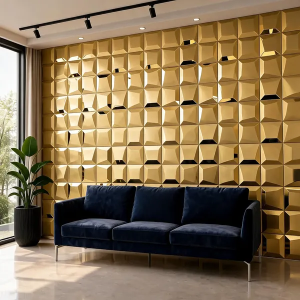 Mirror_Mosaic_3D_Panel_Color_-_Gold_50Cm_X_50Cm_(W_X_H)