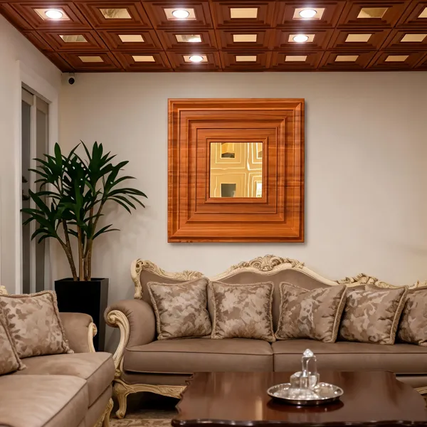 Mirror_Vault_3D_Panel_Color_-_Brown_50Cm_X_50Cm_(W_X_H)