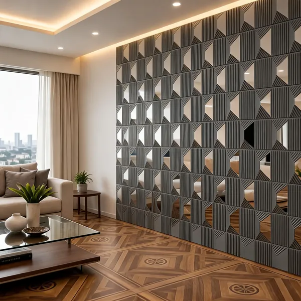 Mirror_Stone_3D_Panel_Color_-_Grey_50Cm_X_50Cm_(W_X_H)