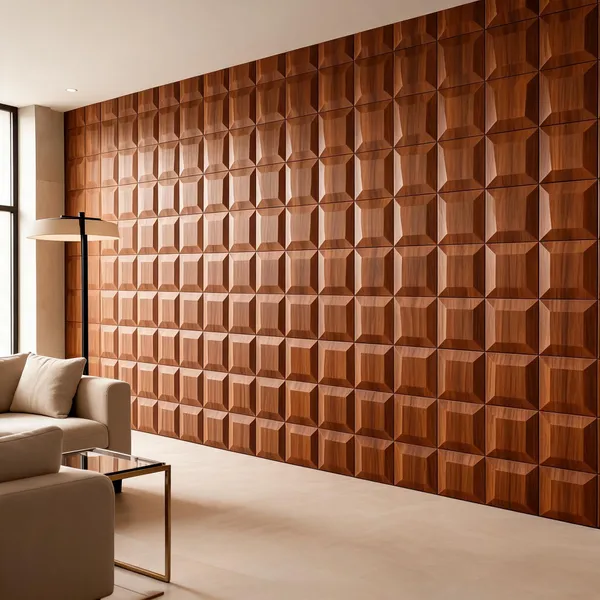 Mosaic_3D_Panel_Color_-_Wooden_50Cm_X_50Cm_(W_X_H)