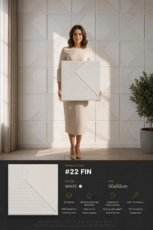 Fin_3D_panel_Color_-_White