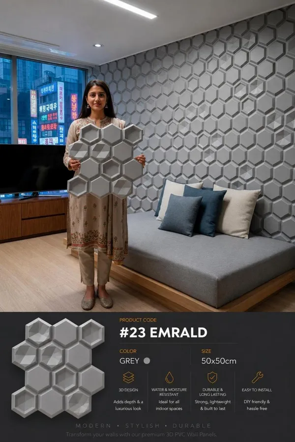 Emrald_3D_panel_Color_-_Grey