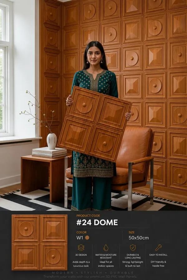 Dome_3D_panel_Color_-_Brown