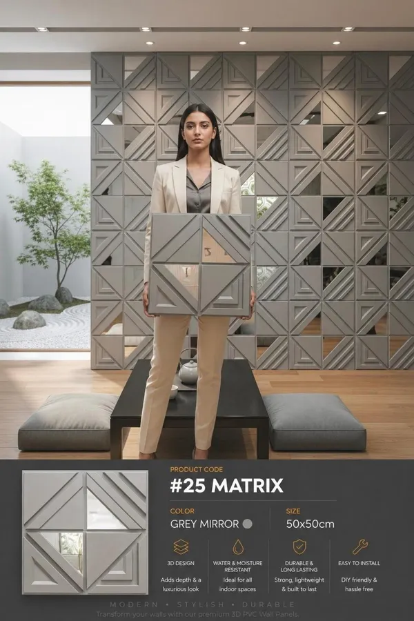 Mirror_Matrix_3D_panel_Color_-_Grey