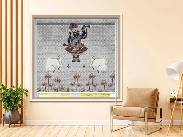 Polyester_Customized_Lord_Krishana_Ji_Printed_Blackout_Indoor_Roller_Blinds_for_Windows_Sun_&_UV_Protection_Corded_Roll_Up_&_Down_Blind_for_Temple_Home_Office_Cafes