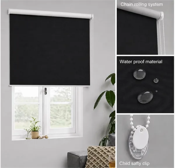100%_Blackout_Roller_Blinds_for_Windows_Roll-Up_Shades_Sun_UV_Protection_for_Home_&_Office_|_Choose_Option_(Multiple_Size_and_Color)