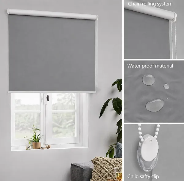 Foam_Blackout_Roller_Blinds_for_Windows_Roll-Up_Shades_Sun_UV_Protection_for_Home_&_Office_|_Choose_Option_(Multiple_Size_and_Color)