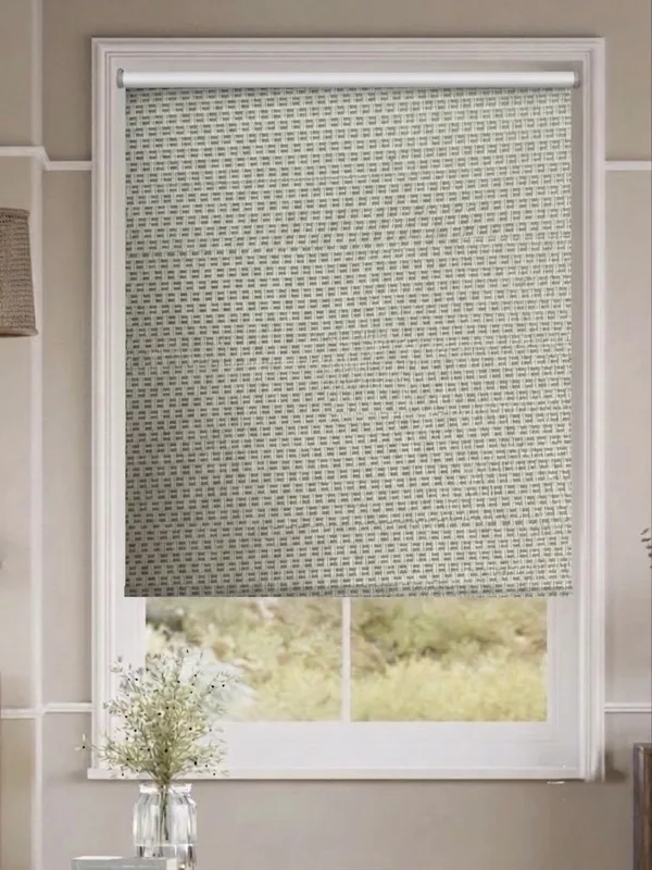 100%_Blackout_Jute_Design_Roller_Blinds_for_Windows_Roll-Up_Shades_Sun_UV_Protection_for_Home_&_Office_|_Choose_Option_(Multiple_Size_and_Color)