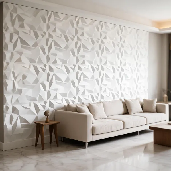 Sapphire_3D_Panel_Color_-_White_50Cm_X_50Cm_(W_X_H)